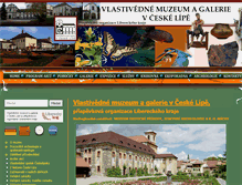 Tablet Screenshot of muzeumcl.cz